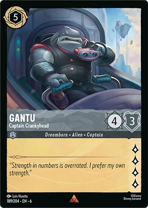 Gantu - Captain Crankyhead (189/204) [Azurite Sea] | Game Master's Emporium (The New GME)