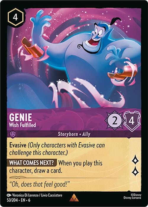 Genie - Wish Fulfilled (53/204) [Azurite Sea] | Game Master's Emporium (The New GME)