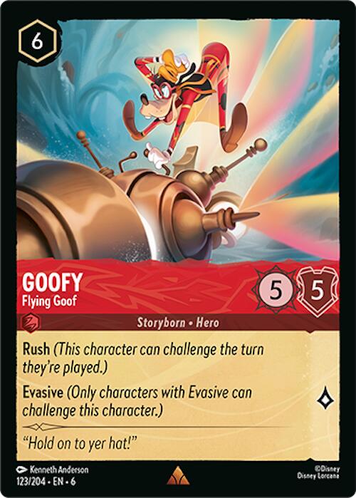 Goofy - Flying Goof (123/204) [Azurite Sea] | Game Master's Emporium (The New GME)