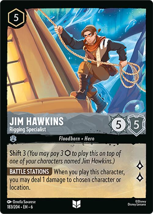 Jim Hawkins - Rigging Specialist (183/204) [Azurite Sea] | Game Master's Emporium (The New GME)