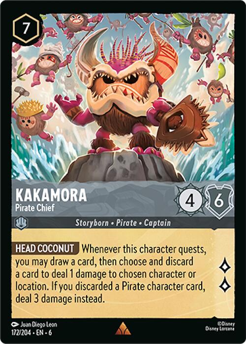 Kakamora - Pirate Chief (172/204) [Azurite Sea] | Game Master's Emporium (The New GME)