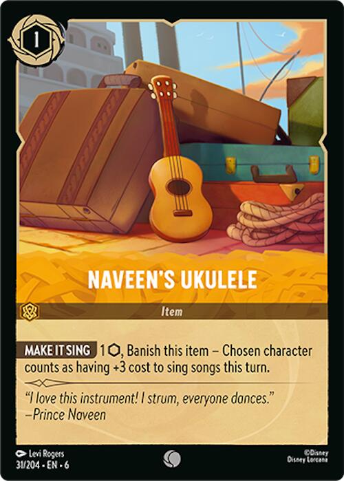 Naveen's Ukulele (31/204) [Azurite Sea] | Game Master's Emporium (The New GME)