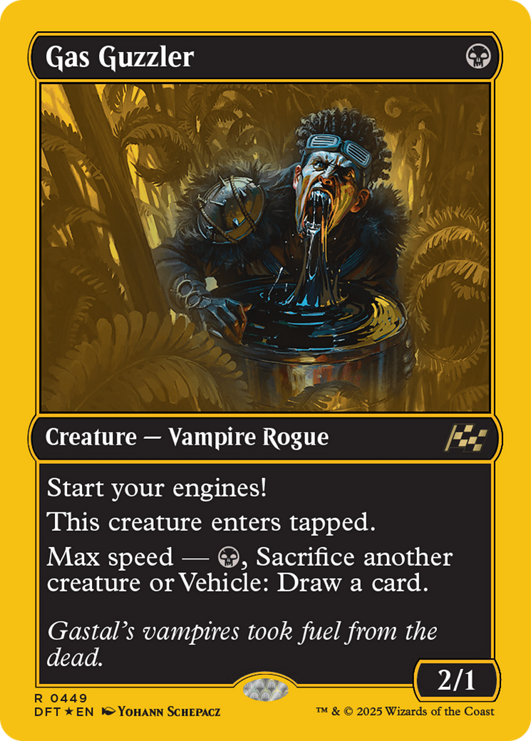 Gas Guzzler (First-Place Foil) [Aetherdrift] | Game Master's Emporium (The New GME)