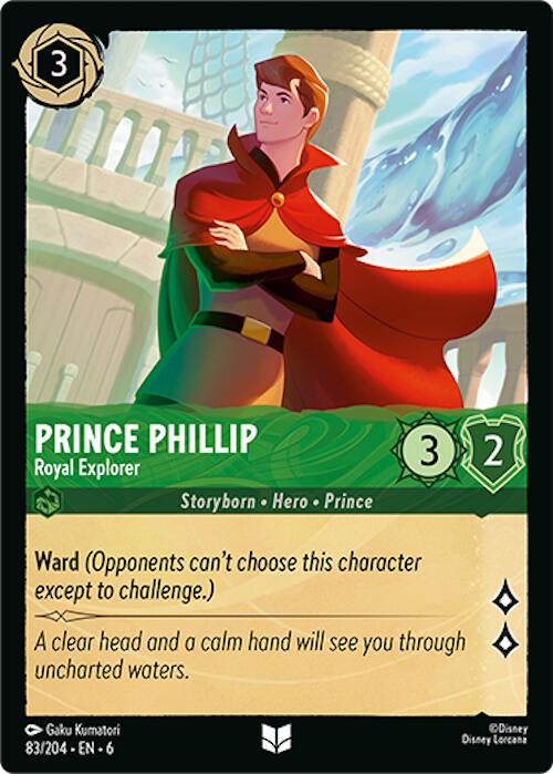 Prince Phillip - Royal Explorer (83/204) [Azurite Sea] | Game Master's Emporium (The New GME)