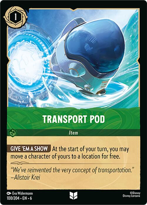 Transport Pod (100/204) [Azurite Sea] | Game Master's Emporium (The New GME)