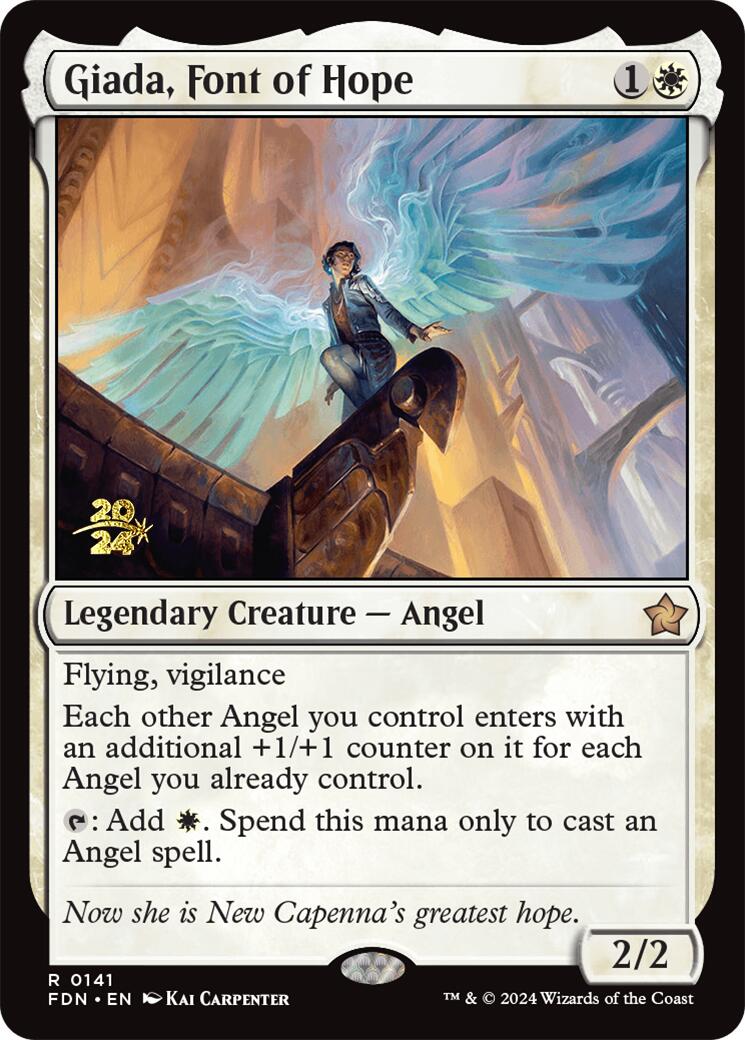 Giada, Font of Hope [Foundations Prerelease Promos] | Game Master's Emporium (The New GME)