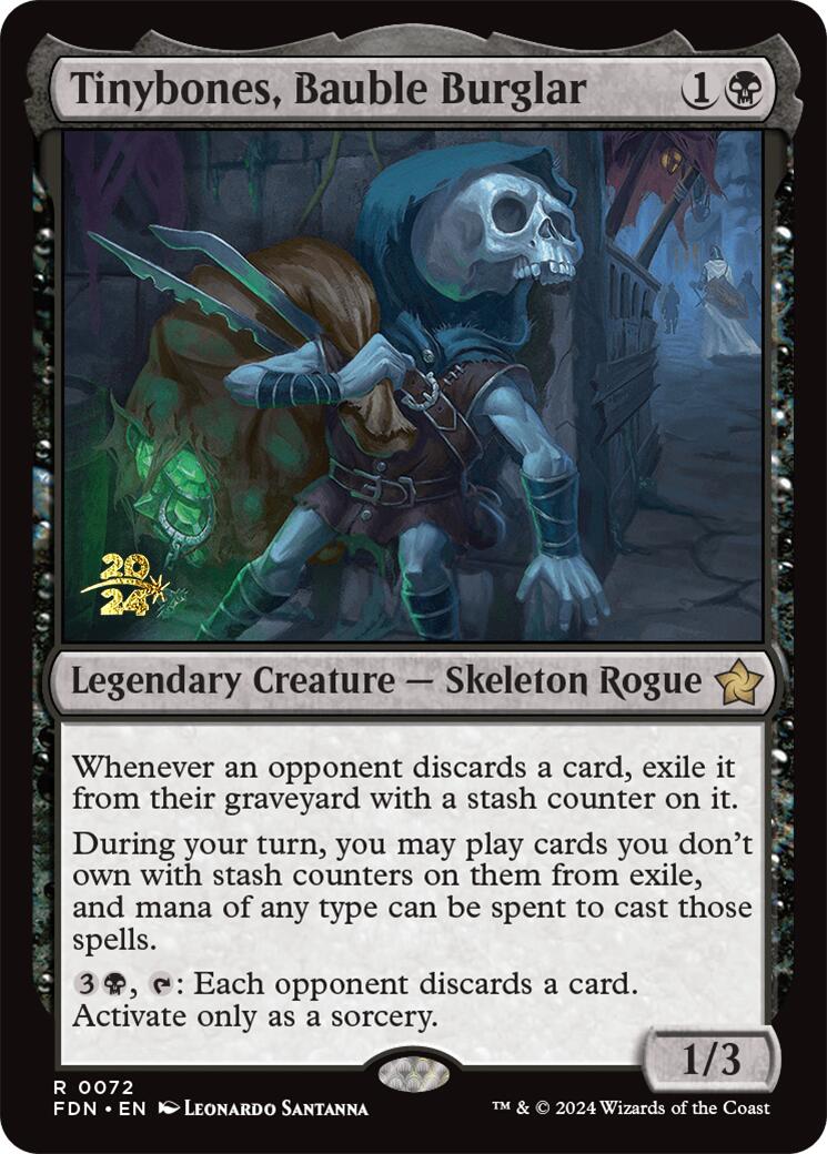 Tinybones, Bauble Burglar [Foundations Prerelease Promos] | Game Master's Emporium (The New GME)