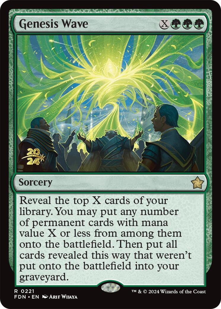 Genesis Wave [Foundations Prerelease Promos] | Game Master's Emporium (The New GME)