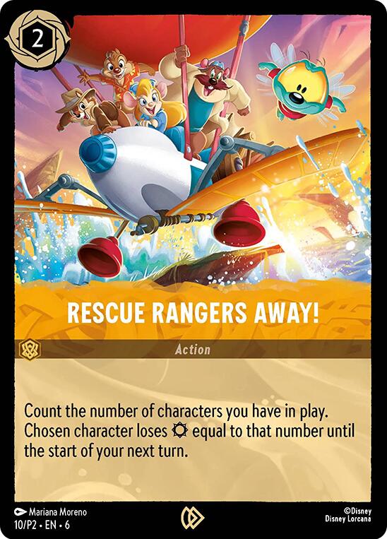 Rescue Rangers Away! (10/P2) [Promo Cards] | Game Master's Emporium (The New GME)