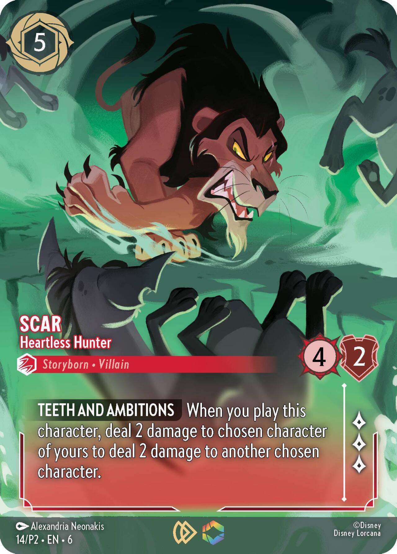 Scar - Heartless Hunter (Store Championship) (14) [Promo Cards] | Game Master's Emporium (The New GME)