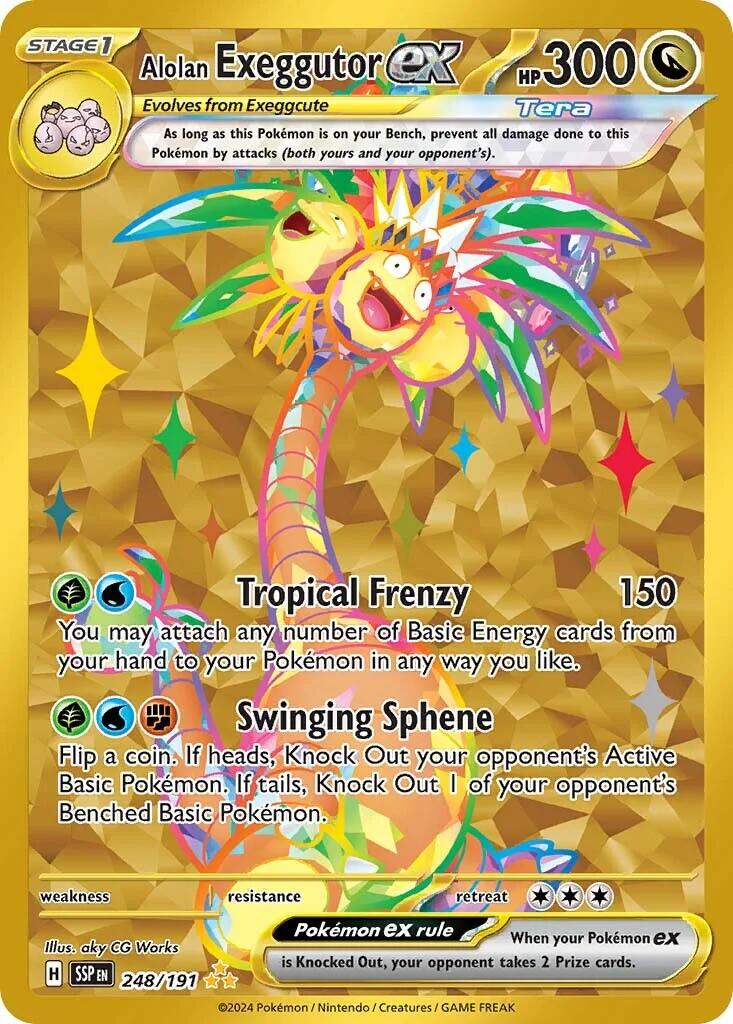 Alolan Exeggutor ex (248/191) [Scarlet & Violet: Surging Sparks] | Game Master's Emporium (The New GME)