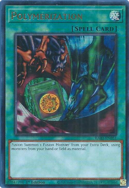 Polymerization (Alternate Art) (UR) [RA03-EN051] Ultra Rare | Game Master's Emporium (The New GME)