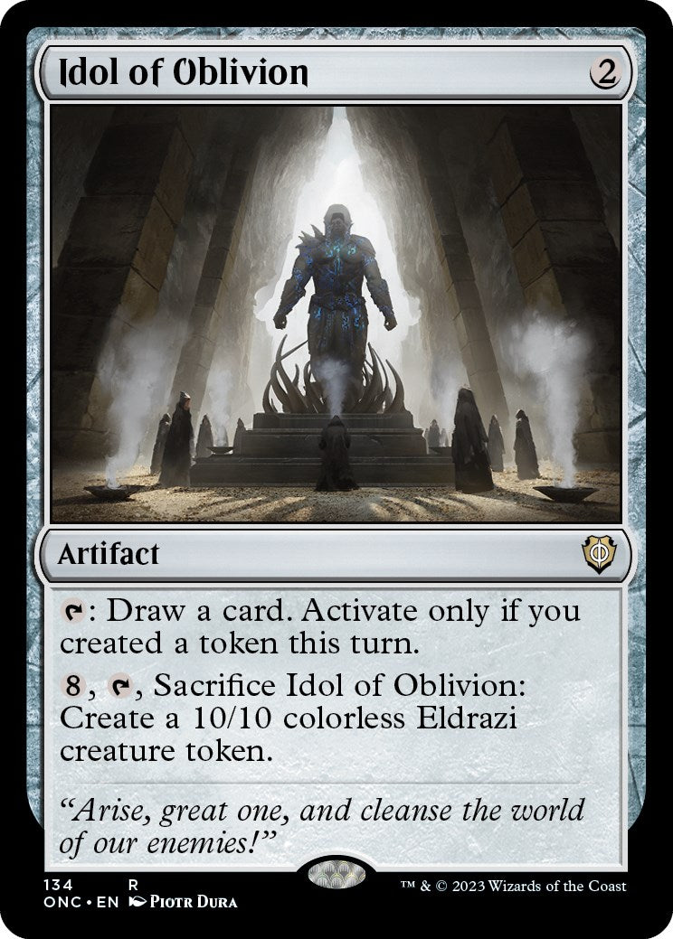 Idol of Oblivion [Phyrexia: All Will Be One Commander] | Game Master's Emporium (The New GME)