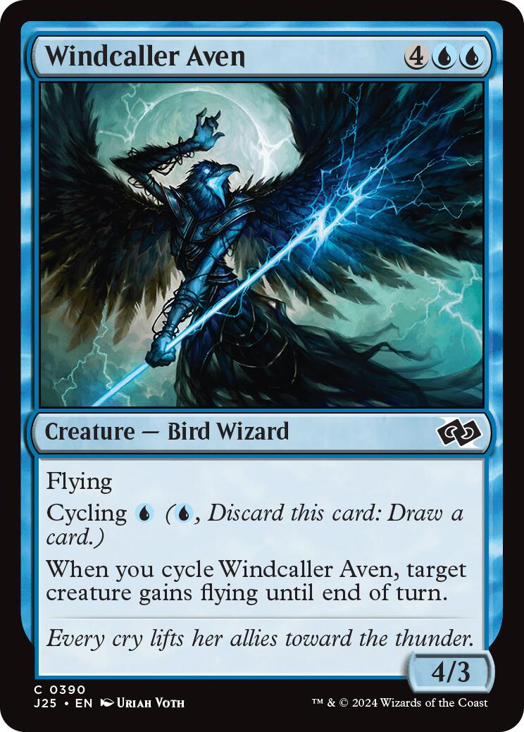 Windcaller Aven [Foundations Jumpstart] | Game Master's Emporium (The New GME)