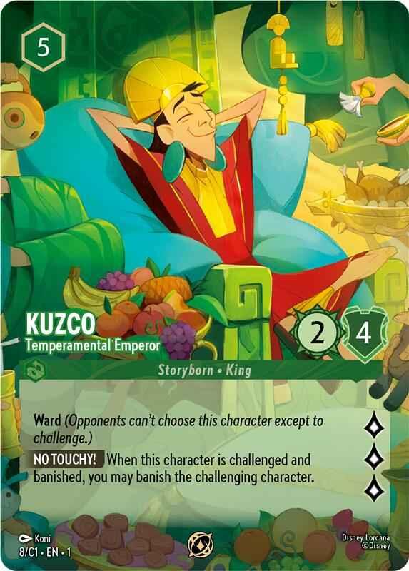 Kuzco - Temperamental Emperor (8) [Promo Cards] | Game Master's Emporium (The New GME)