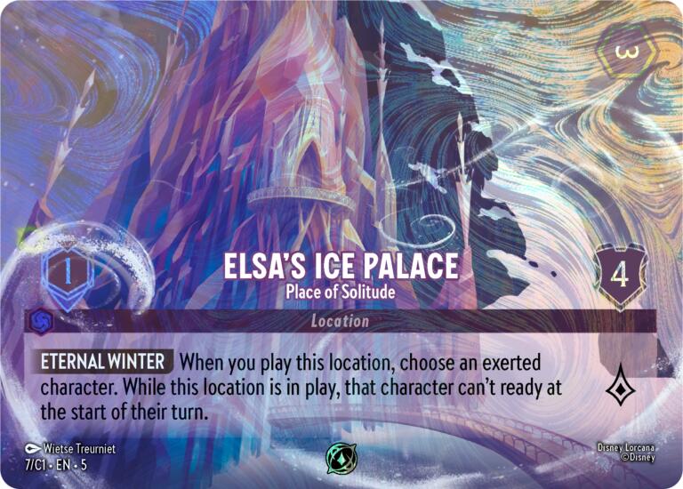 Elsa's Ice Palace - Place of Solitude (7) [Promo Cards] | Game Master's Emporium (The New GME)