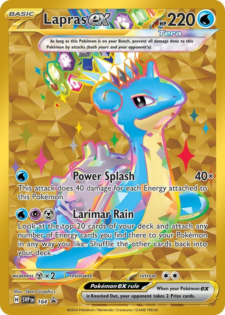 Lapras ex (164) [Scarlet & Violet: Black Star Promos] | Game Master's Emporium (The New GME)