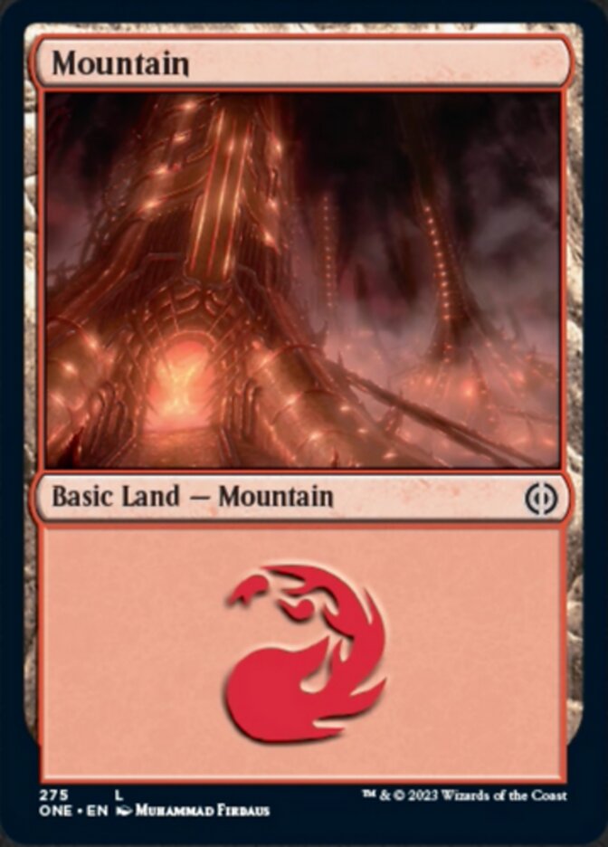 Mountain (275) [Phyrexia: All Will Be One] | Game Master's Emporium (The New GME)