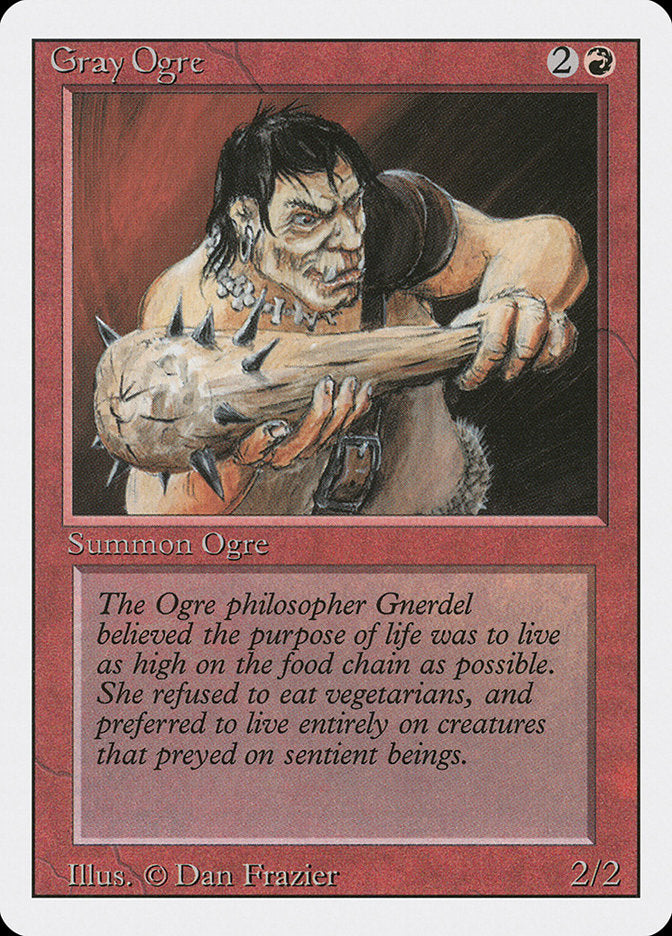 Gray Ogre [Revised Edition] | Game Master's Emporium (The New GME)