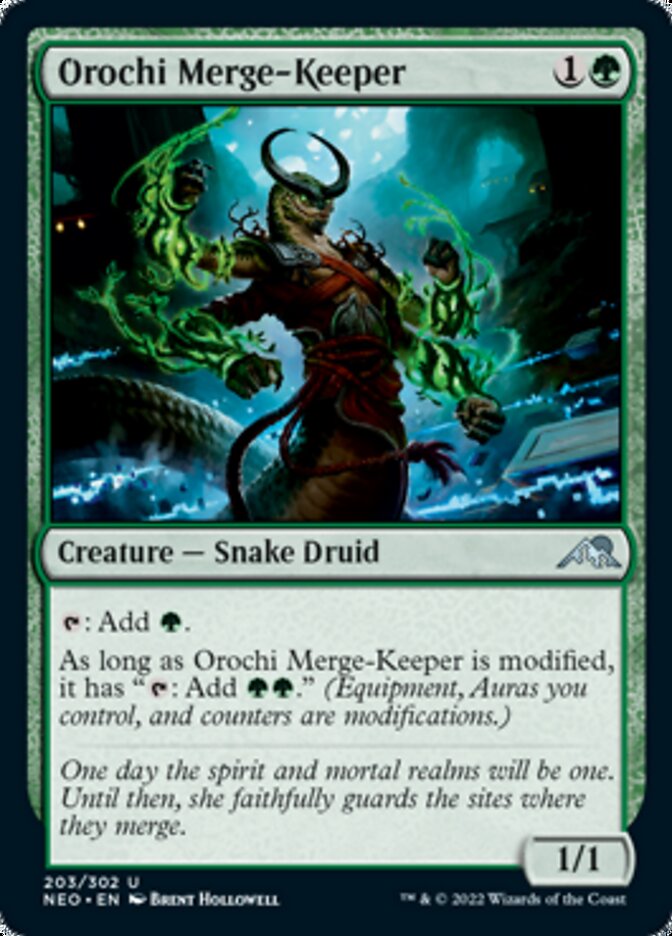 Orochi Merge-Keeper [Kamigawa: Neon Dynasty] | Game Master's Emporium (The New GME)