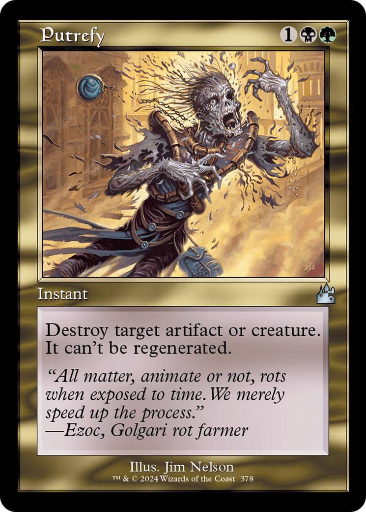 Putrefy (Retro Frame) [Ravnica Remastered] | Game Master's Emporium (The New GME)