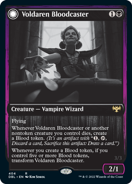 Voldaren Bloodcaster // Bloodbat Summoner [Innistrad: Double Feature] | Game Master's Emporium (The New GME)
