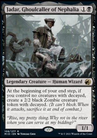 Jadar, Ghoulcaller of Nephalia (Promo Pack) [Innistrad: Midnight Hunt Promos] | Game Master's Emporium (The New GME)