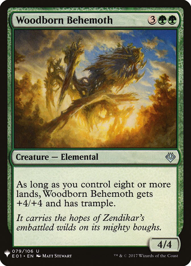 Woodborn Behemoth [Mystery Booster] | Game Master's Emporium (The New GME)