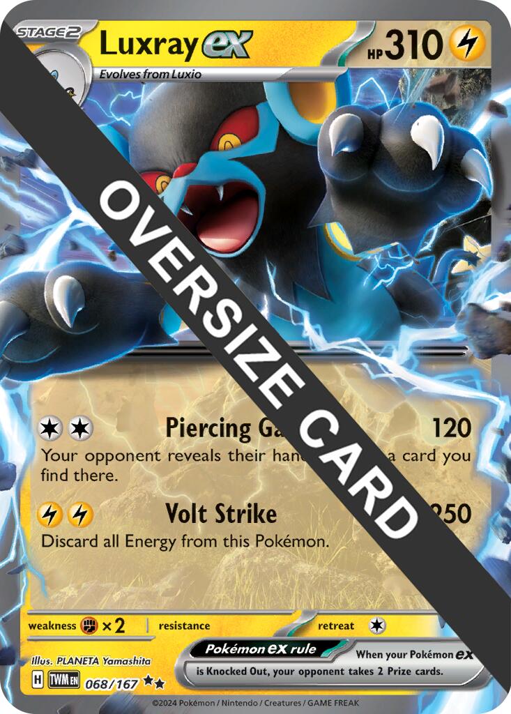 Luxray ex (068/167) (Jumbo Card) [Miscellaneous Cards] | Game Master's Emporium (The New GME)