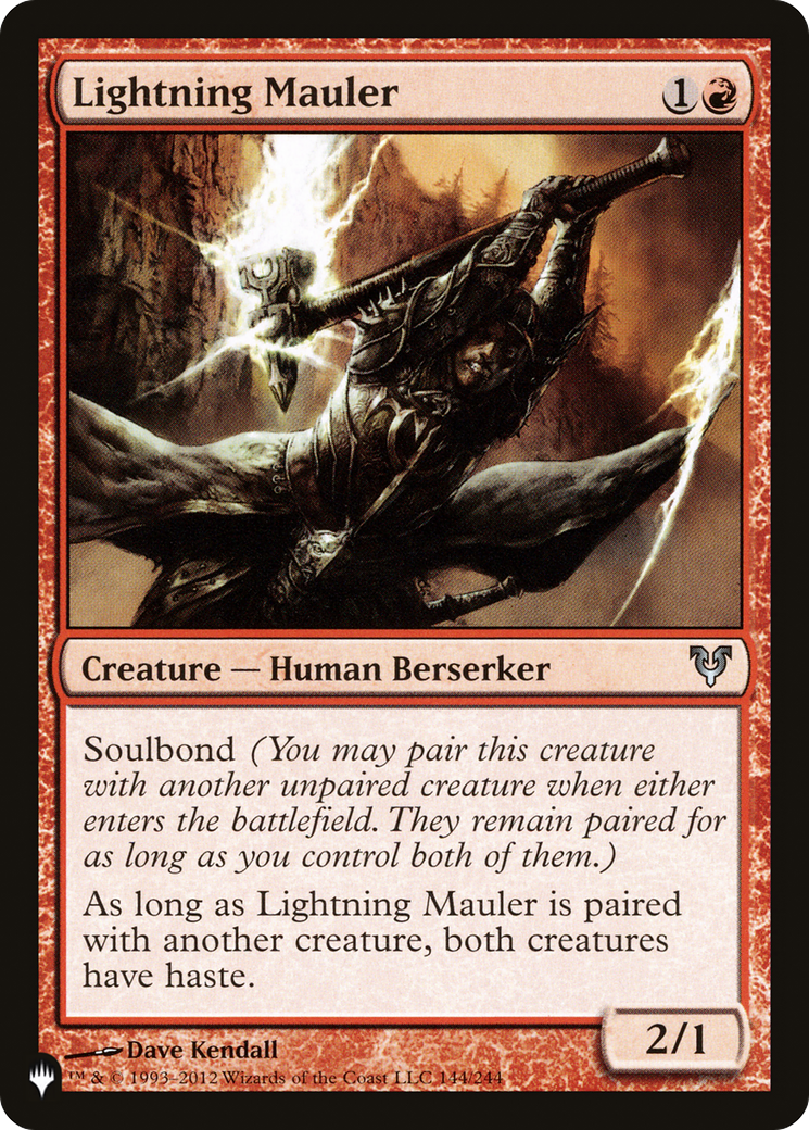 Lightning Mauler [The List Reprints] | Game Master's Emporium (The New GME)