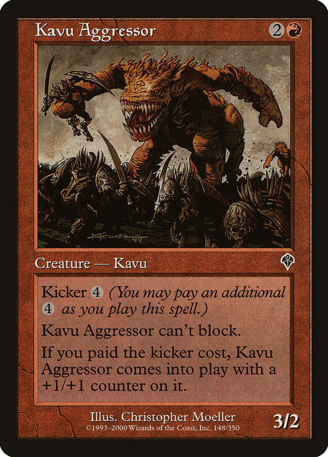Kavu Aggressor [Invasion] | Game Master's Emporium (The New GME)