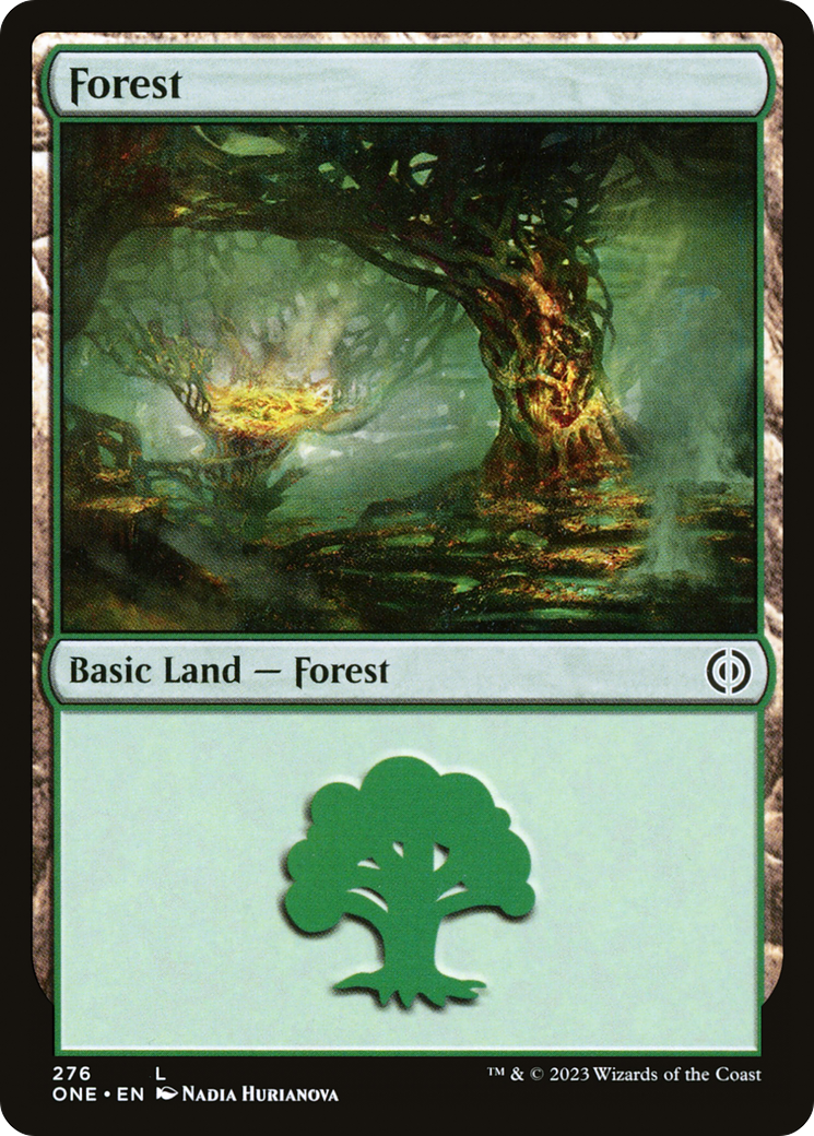 Forest (276) [Phyrexia: All Will Be One] | Game Master's Emporium (The New GME)