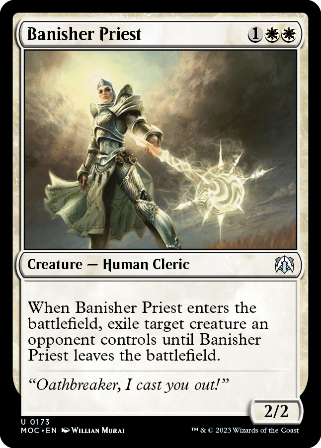 Banisher Priest [March of the Machine Commander] | Game Master's Emporium (The New GME)