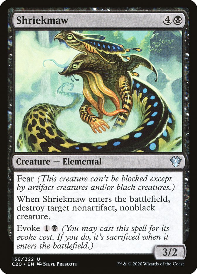 Shriekmaw [Commander 2020] | Game Master's Emporium (The New GME)