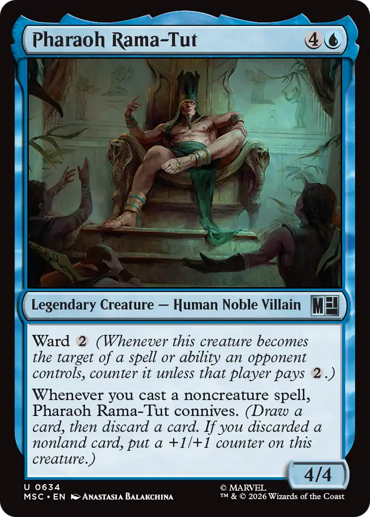 Pharaoh Rama-Tut [Marvel Super Heroes Commander] | Game Master's Emporium (The New GME)