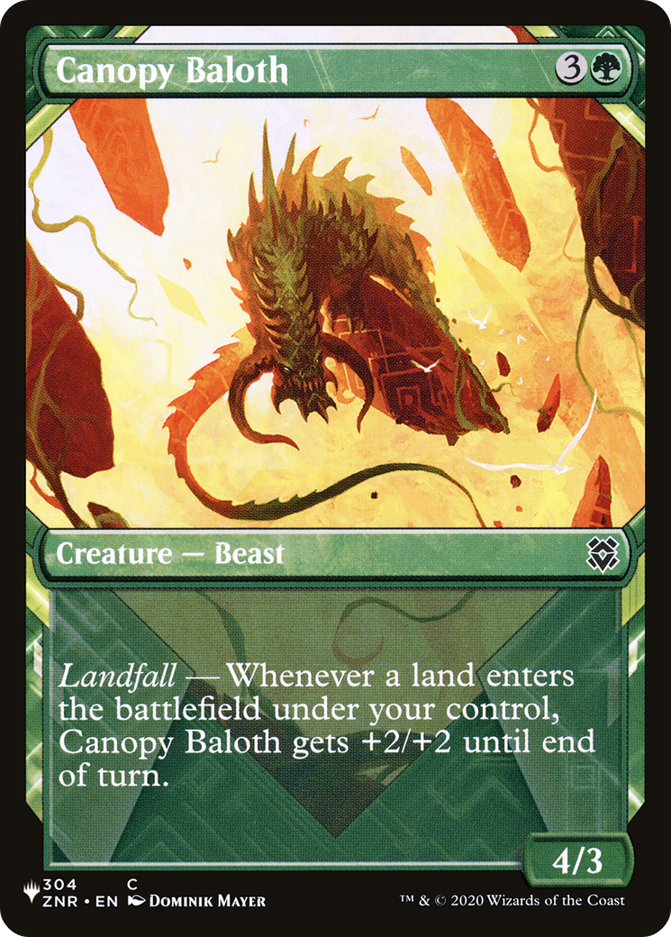 Canopy Baloth (Showcase) [The List] | Game Master's Emporium (The New GME)