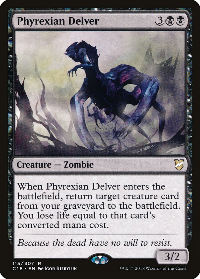 Phyrexian Delver [Commander 2018] | Game Master's Emporium (The New GME)