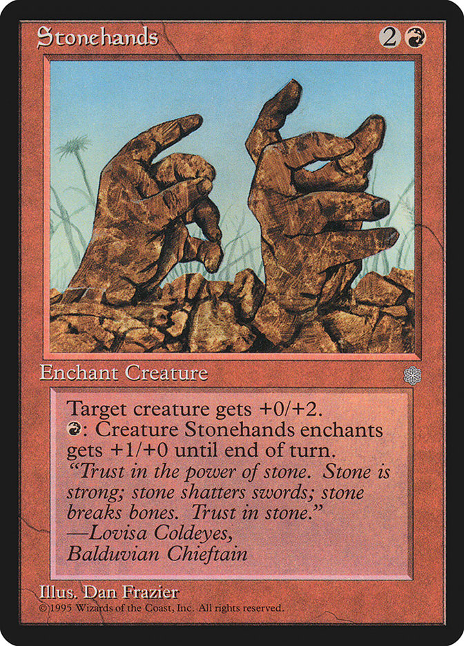 Stonehands [Ice Age] | Game Master's Emporium (The New GME)