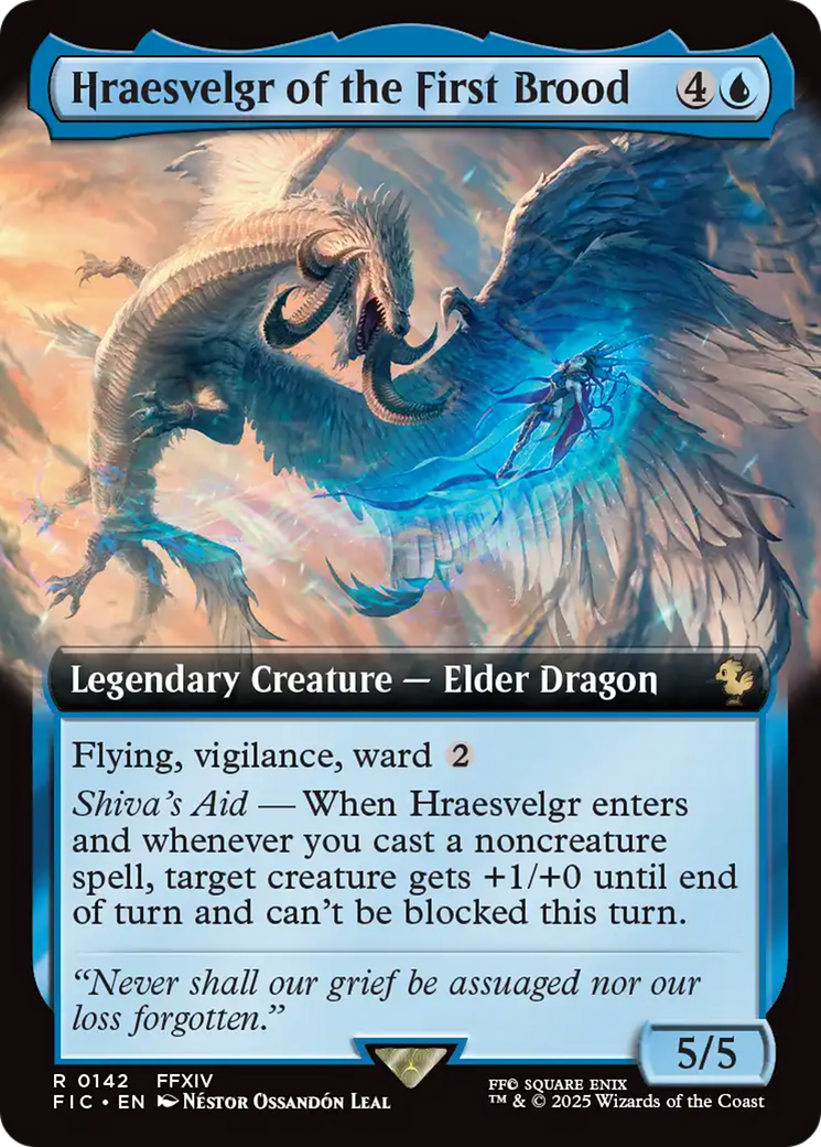 Hraesvelgr of the First Brood (Extended Art) [FINAL FANTASY Commander] | Game Master's Emporium (The New GME)