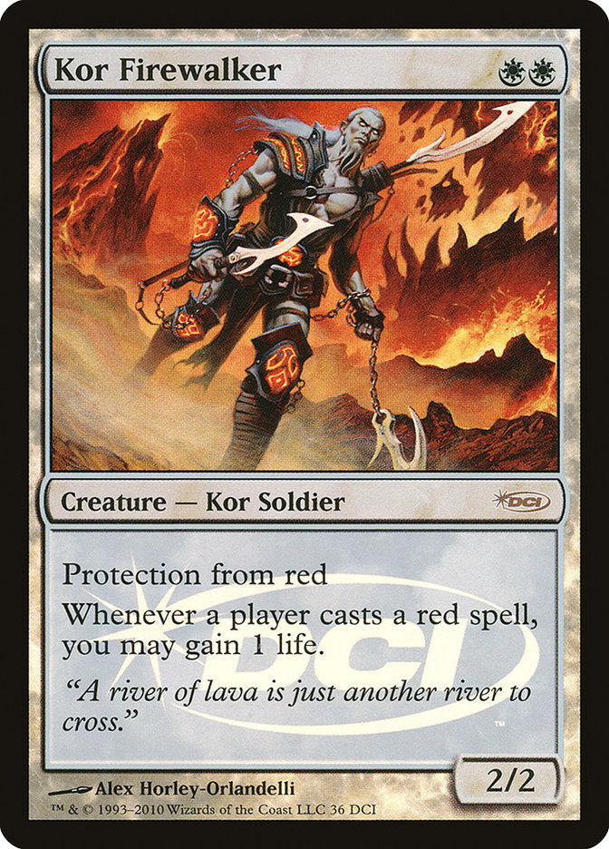 Kor Firewalker [Wizards Play Network 2010] | Game Master's Emporium (The New GME)