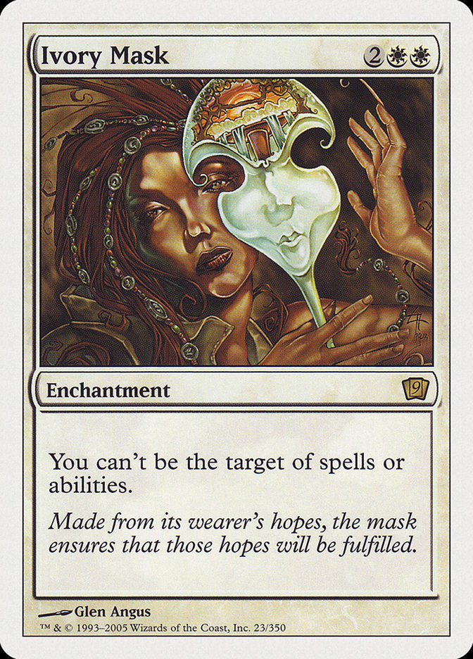 Ivory Mask [Ninth Edition] | Game Master's Emporium (The New GME)