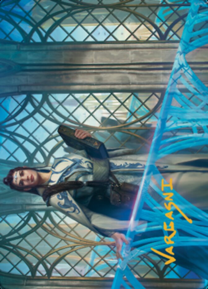 Hurkyl, Master Wizard Art Card (Gold-Stamped Signature) [The Brothers' War Art Series] | Game Master's Emporium (The New GME)