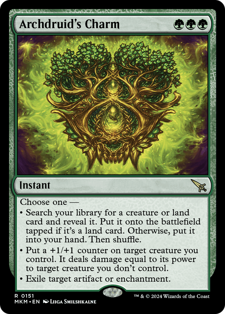 Archdruid's Charm [Murders at Karlov Manor] | Game Master's Emporium (The New GME)