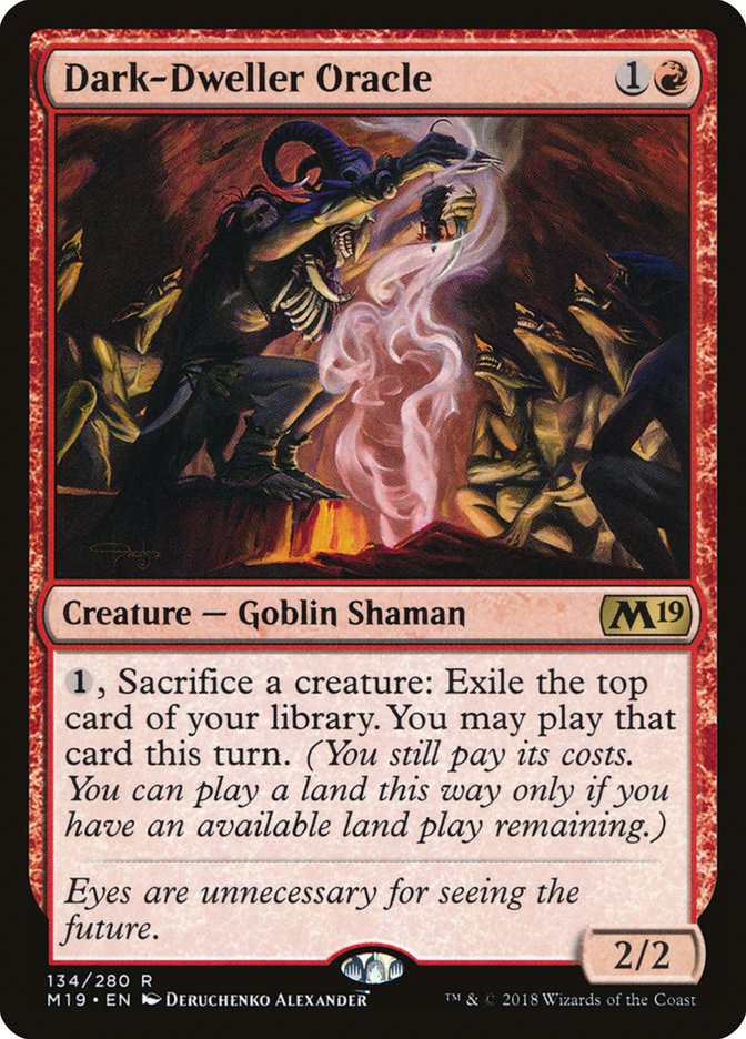 Dark-Dweller Oracle [Core Set 2019] | Game Master's Emporium (The New GME)