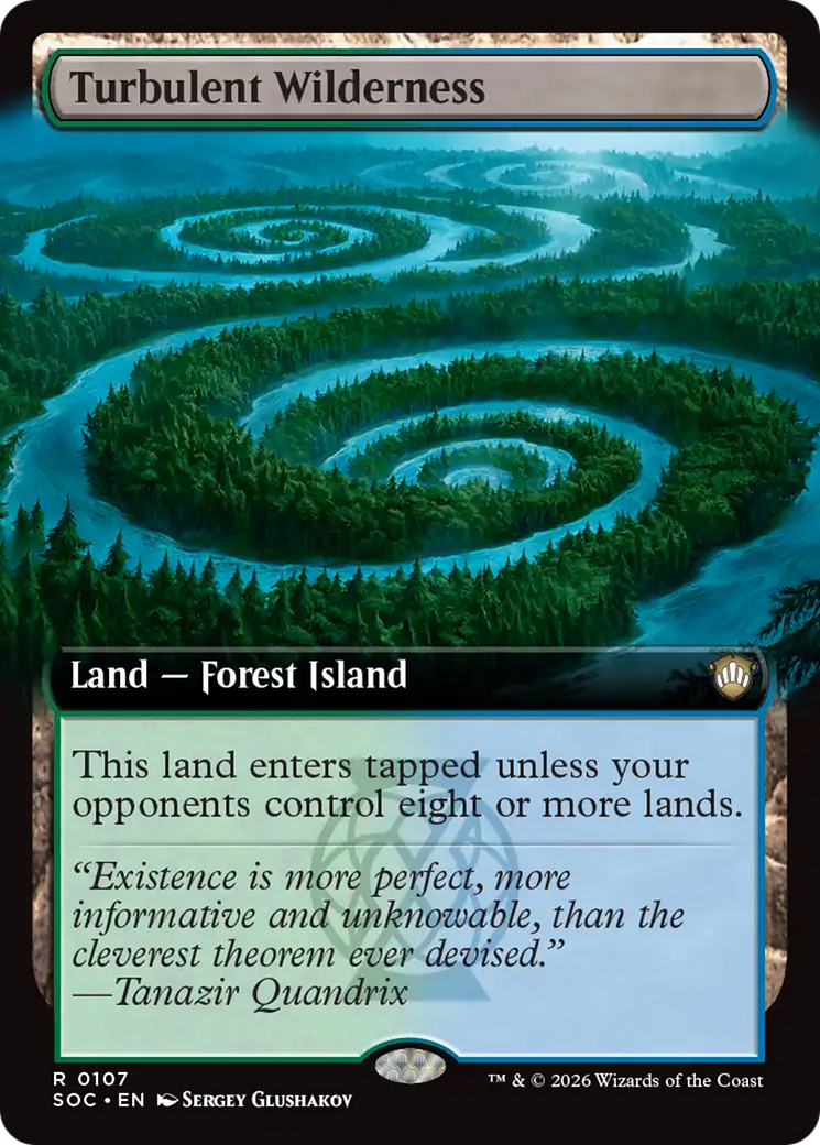 Turbulent Wilderness (Extended Art) [Secrets of Strixhaven Commander] | Game Master's Emporium (The New GME)