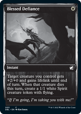 Blessed Defiance [Innistrad: Double Feature] | Game Master's Emporium (The New GME)