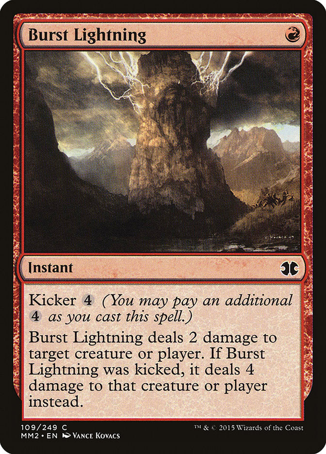 Burst Lightning [Modern Masters 2015] | Game Master's Emporium (The New GME)
