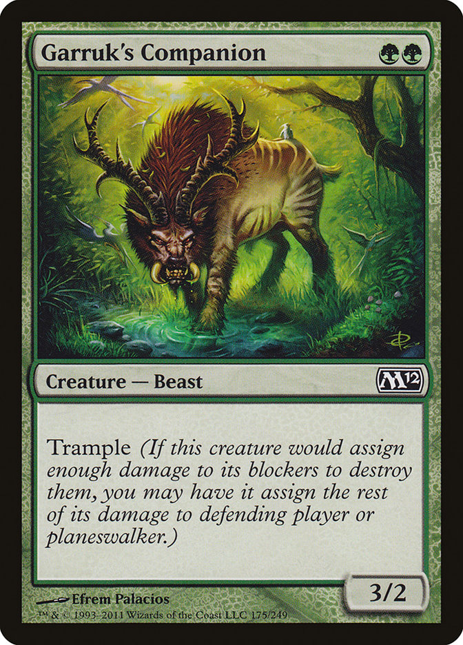 Garruk's Companion [Magic 2012] | Game Master's Emporium (The New GME)