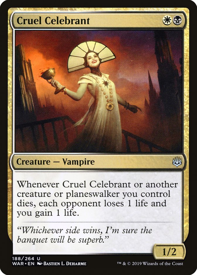 Cruel Celebrant [War of the Spark] | Game Master's Emporium (The New GME)
