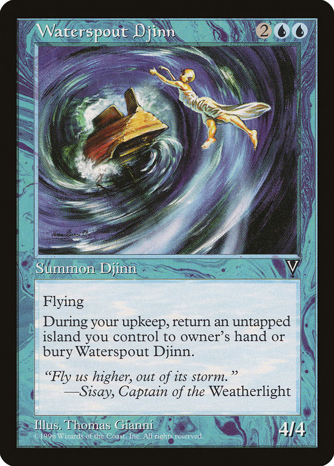 Waterspout Djinn [Visions] | Game Master's Emporium (The New GME)
